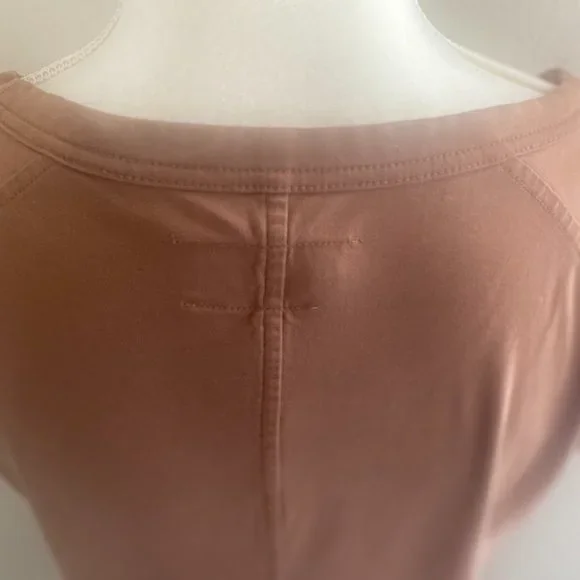 Everlane Women's Luxe Cotton Side-Slit Tee Dress Chocolate Size XS - Picture 7 of 9